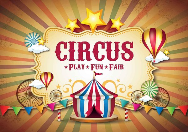 Старинные цирковые афиши