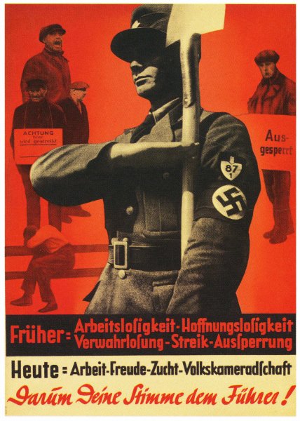 Немецкие плакаты НСДАП
