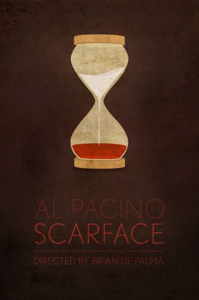 Плакаты к фильмам в стиле Минимализм