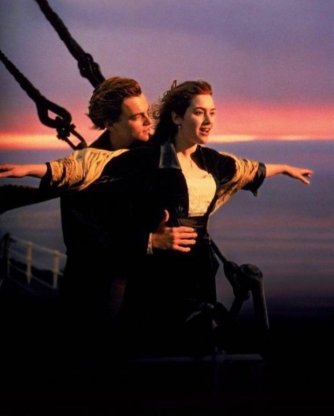 ДИКАПРИО О Титанике с Кейт Уинслет