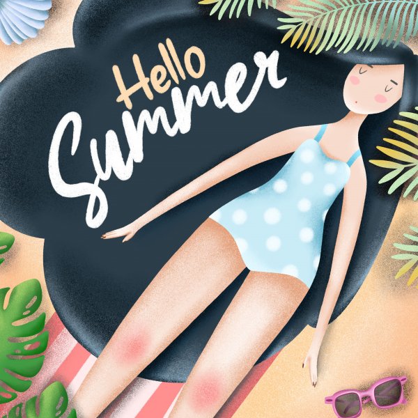 Фон летнее путешествие