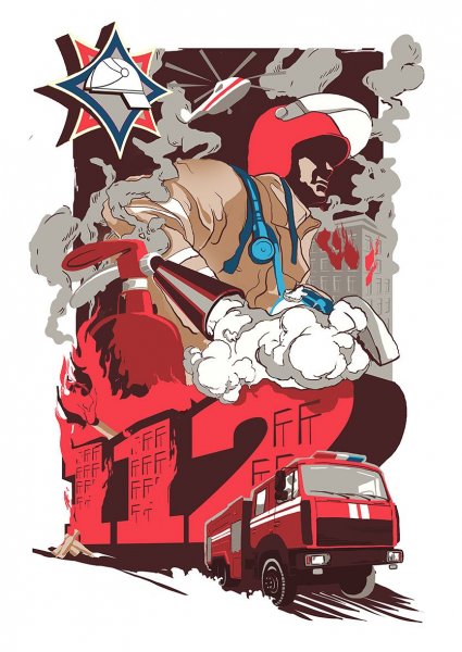 Спасатели плакат