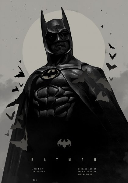 Бэтмэн Art Постер