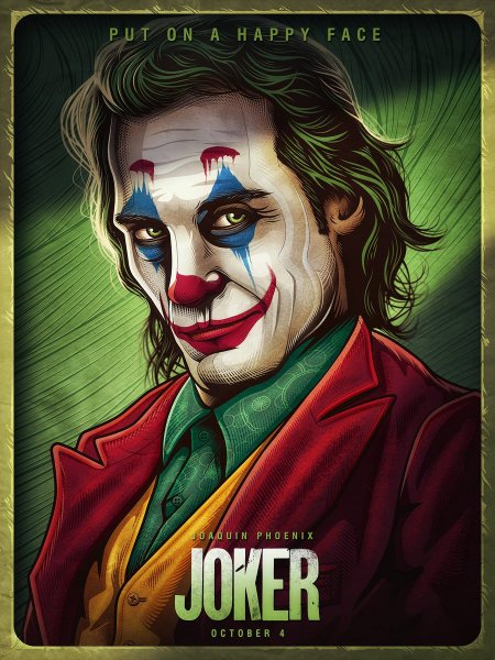 Joker Hoakin Fenix Art плакат