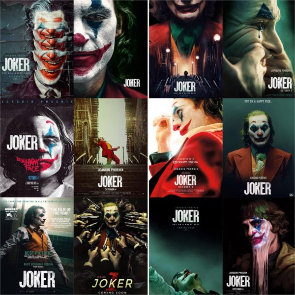 Плакат Джокер Хоакин Феникс