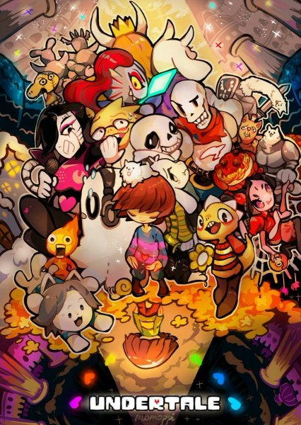 Герои игры Undertale