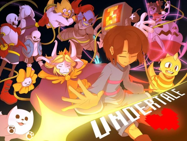Undertale плакат