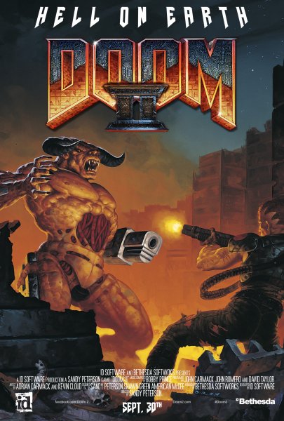 Постер Doom 4k