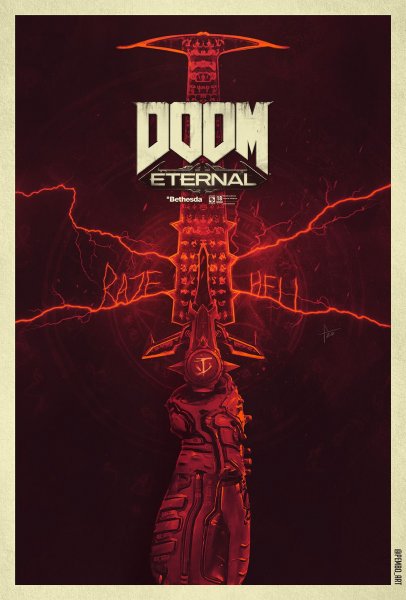 Doom 1993 плакат