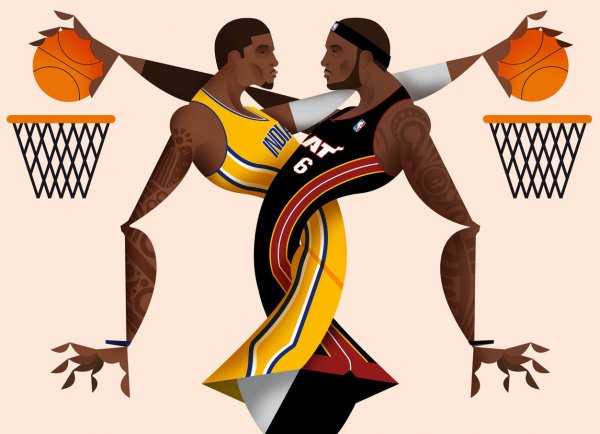 Баскетбол плакат рисунок