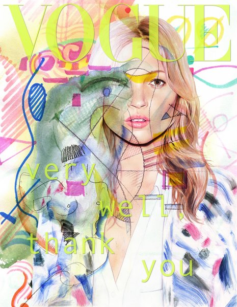 Постер в стиле фэшн