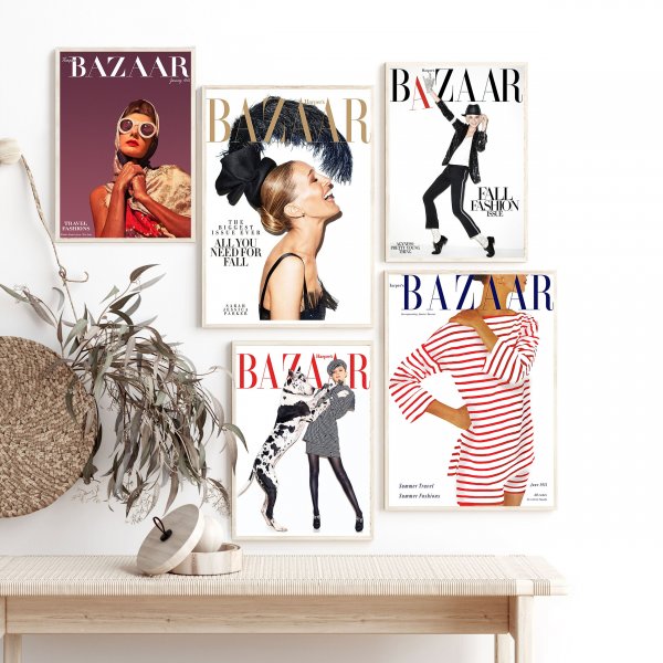 Обложки модных журналов креативные