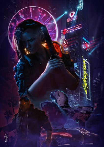 Cyberpunk 2077 Постер