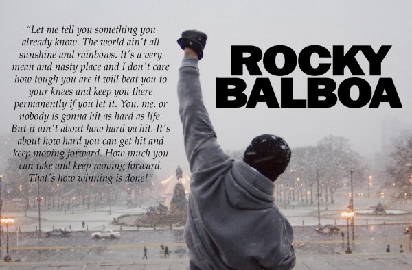 Постер для майки Рокки Бальбоа