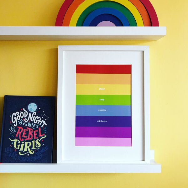 Радужные плакаты