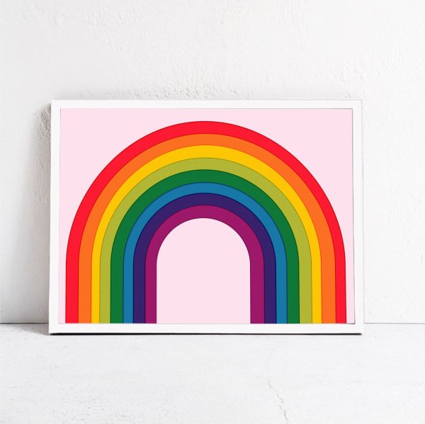 Printable Rainbow Kids Decor