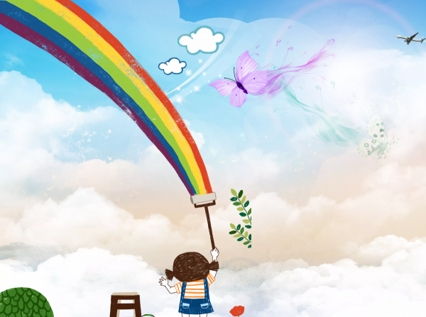 Радуга. Плакат