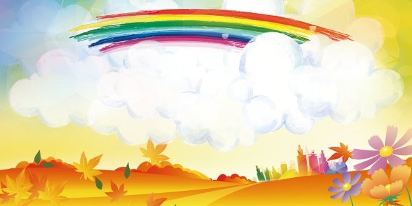 Детские фоны для баннера