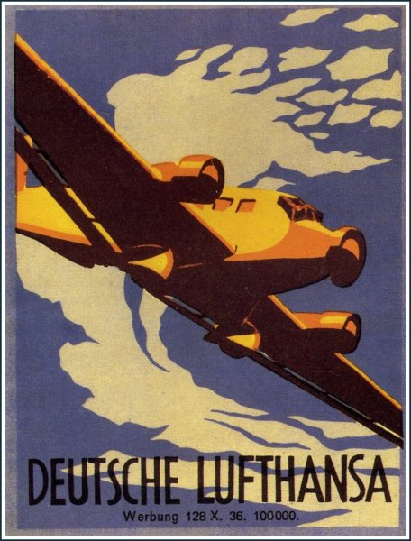 Плакат "самолет"