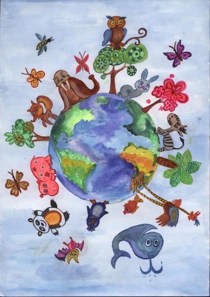 Экологический плакат