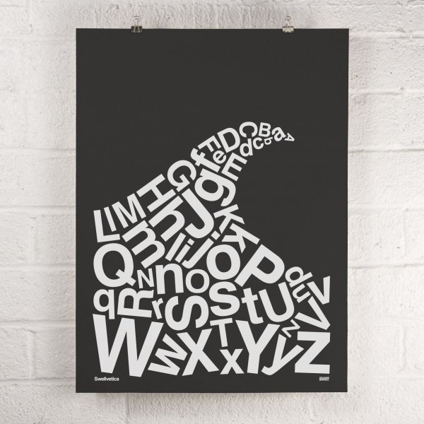 Шрифтовая композиция плакат