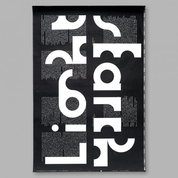 Шрифтовая композиция типографика