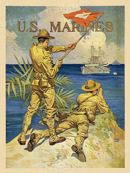 Американские плакаты холодной войны