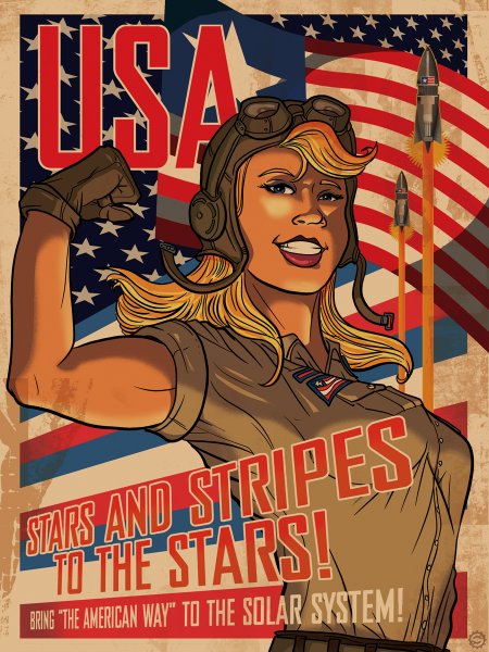 Американские агитационные плакаты