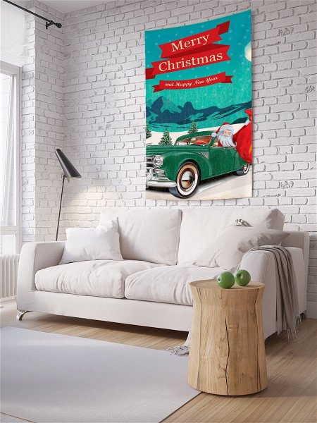 Тканевый плакат на стену