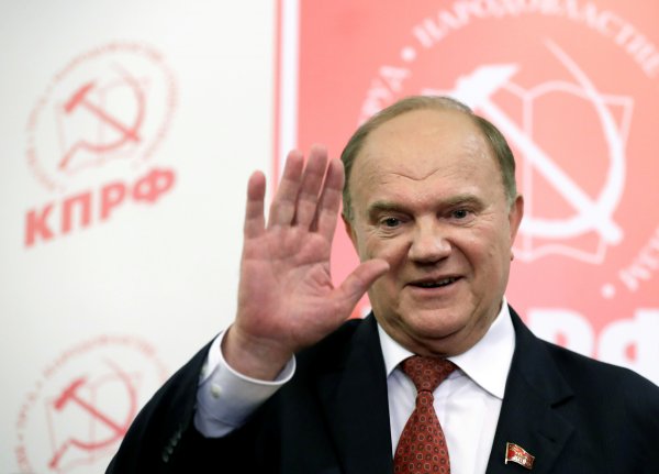 Партия КПРФ Лидер кто баллотировался в президенты