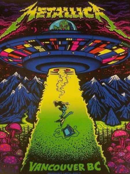 Группа Metallica арт