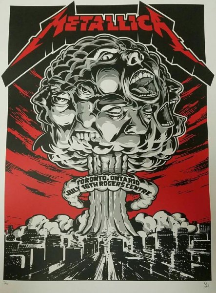 Metallica плакат