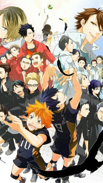 Карасуно волейбол