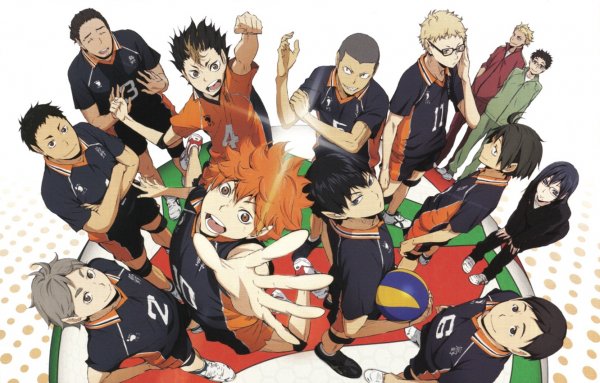 Аниме Haikyuu