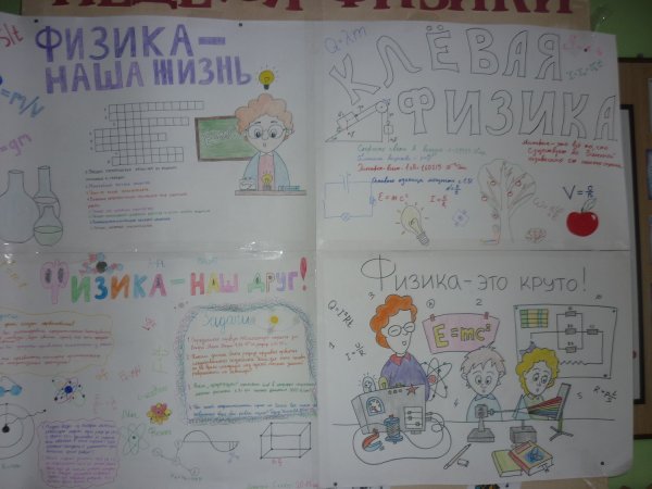 Стенгазета по физике