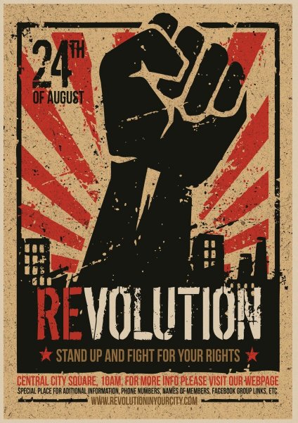 Революция Постер