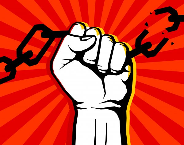 Кулак символ протеста