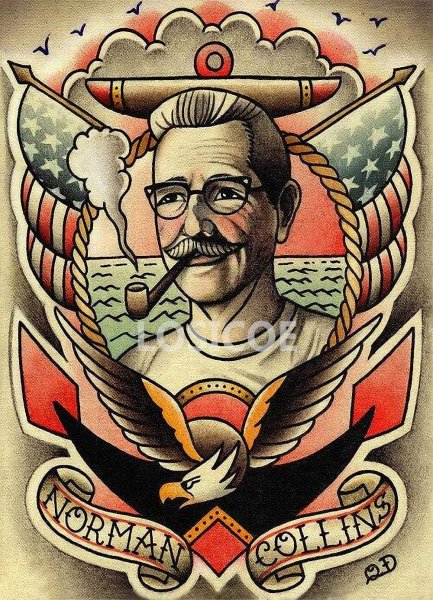 Плакат татуировщика