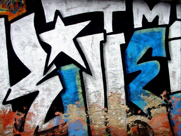 Обои граффити