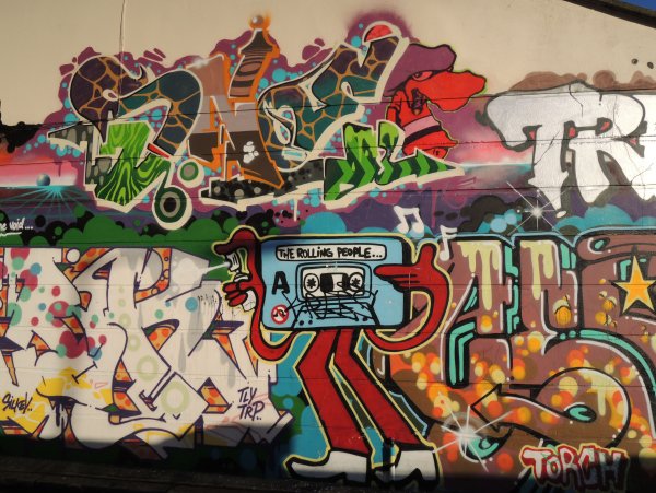 Хип хоп граффити