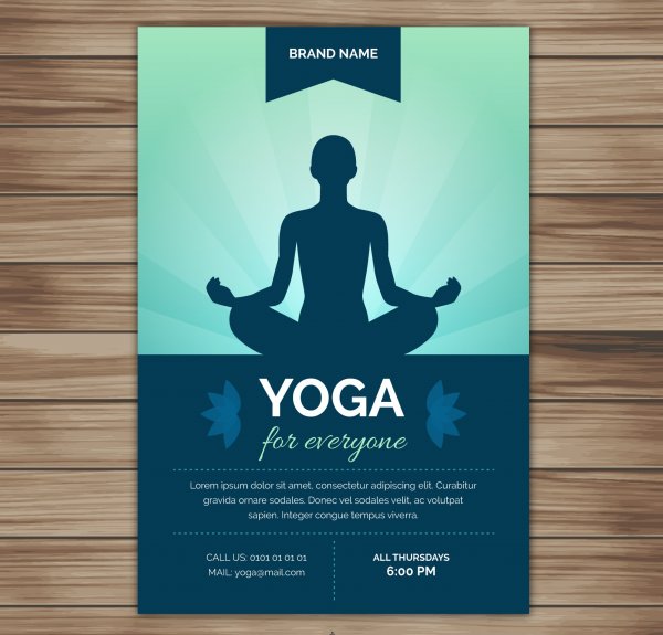 Флаеры йога