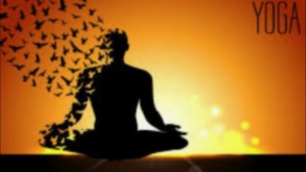 Шаблон для афиши йога