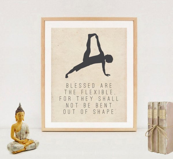 Плакаты для йоги
