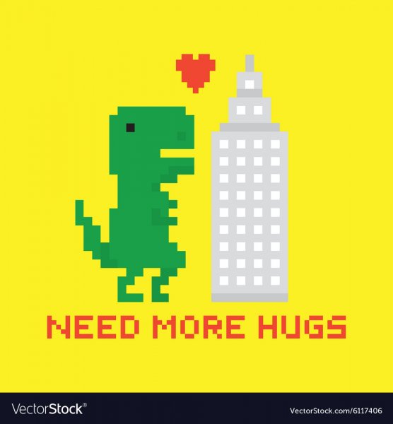 Пиксельный плакат