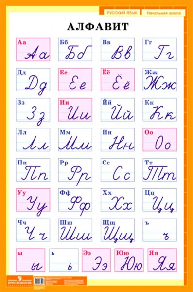 Русский алфавит