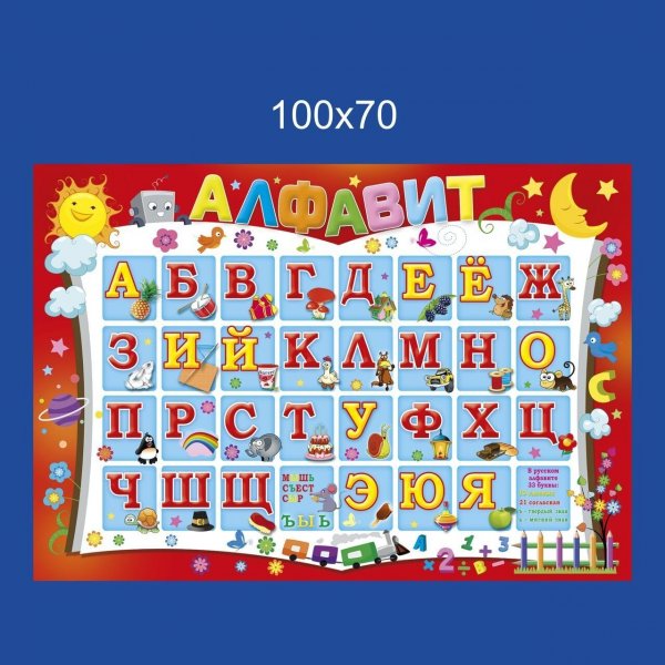 Плакат алфавит