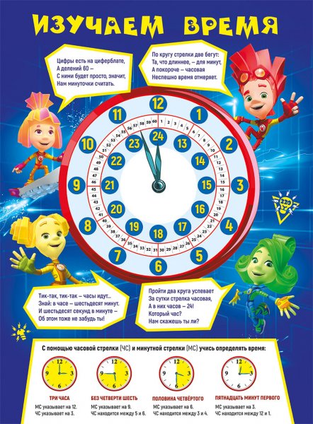 Изучаем часы с ребенком