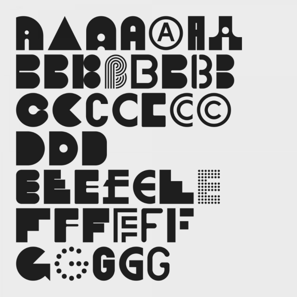 Шрифтовая композиция плакат