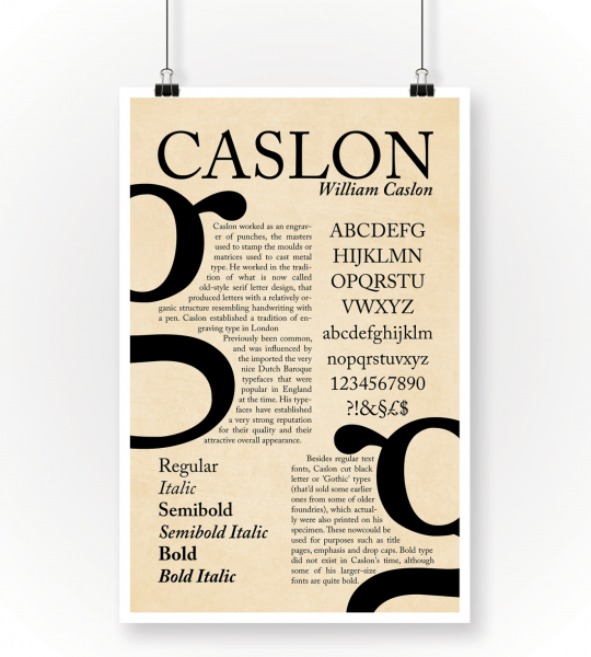 Рекламный шрифт