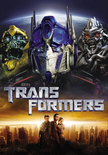 Transformers 2007 Blu ray Cover